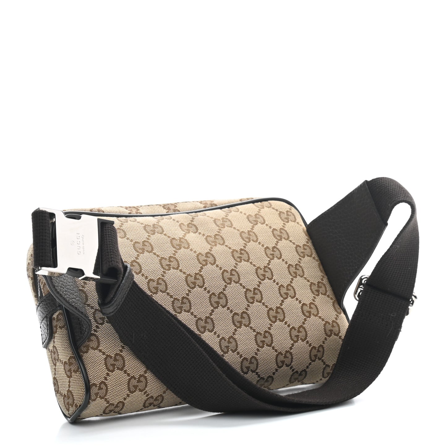 Monogram Belt Bag Dark Brown
