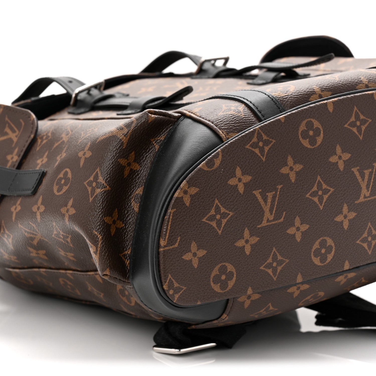 Louis Vuitton Monogram Macassar Christopher PM Backpack 9 of 10