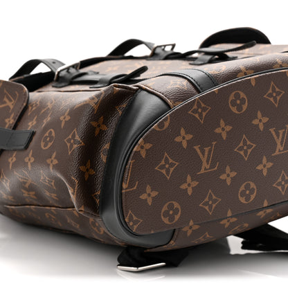 Louis Vuitton Monogram Macassar Christopher PM Backpack 9 of 10