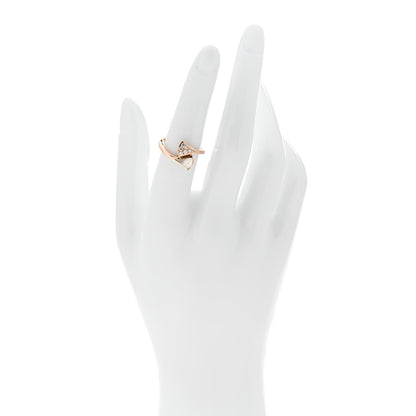 Bulgari 18K Rose Gold Diamond Mother of Pearl Divas' Dream Ring 52 6 2 of 5