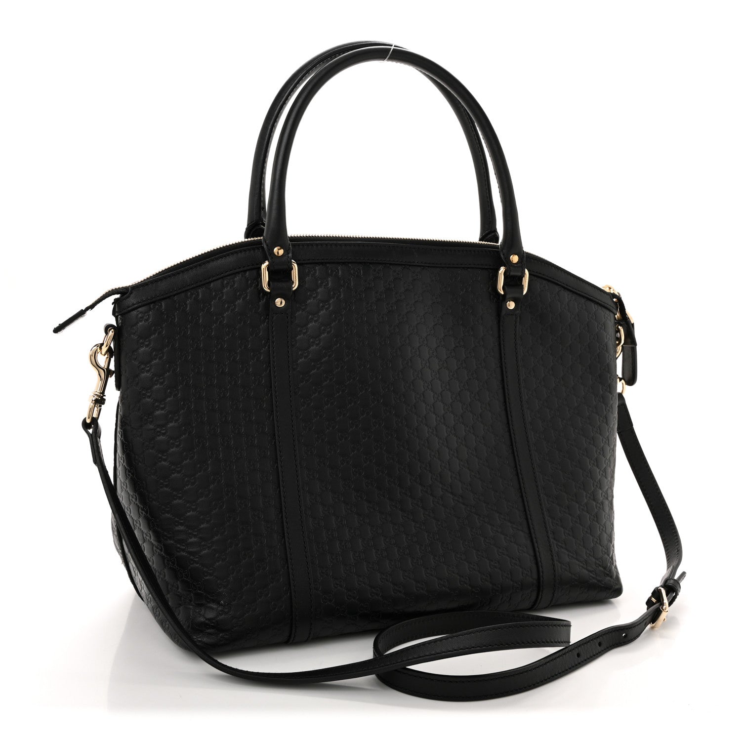 Gucci Soft Microguccissima Dome Satchel Black 3 of 13