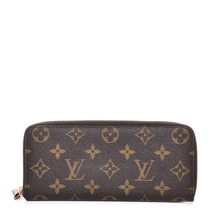 Louis Vuitton Monogram Clemence Wallet Fuchsia 1 of 8