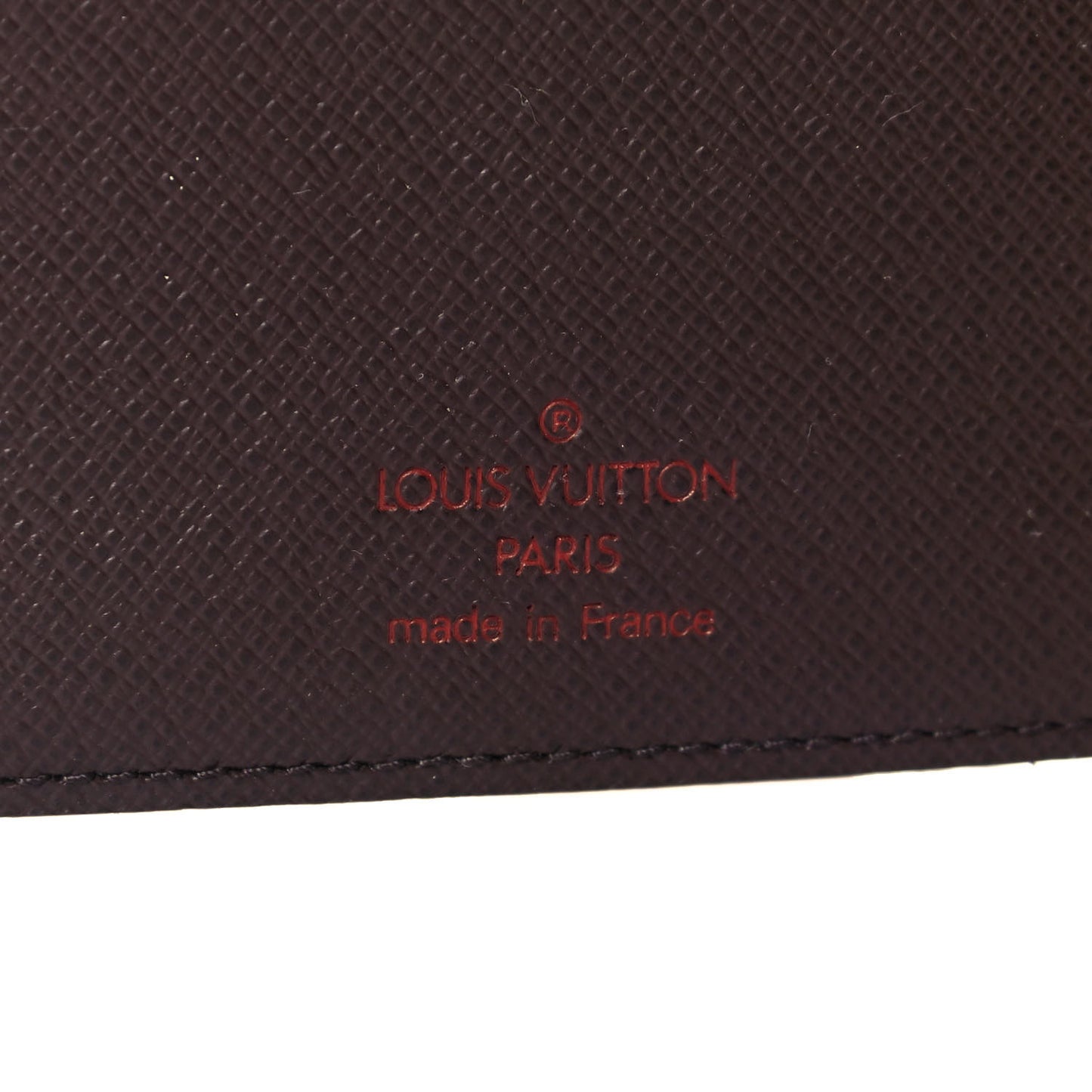 Damier Ebene Medium Ring Agenda Cover