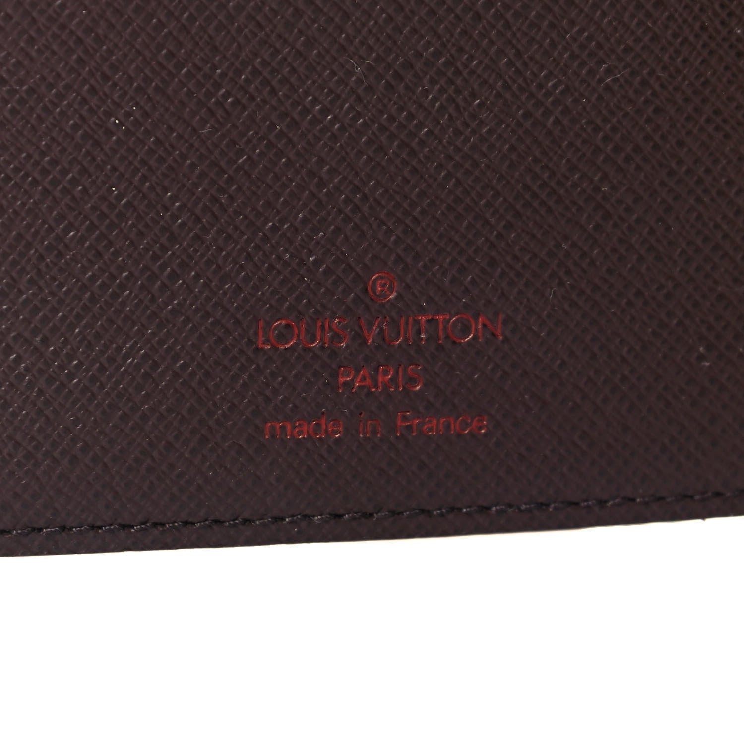 Louis Vuitton Damier Ebene Medium Ring Agenda Cover 7 of 8