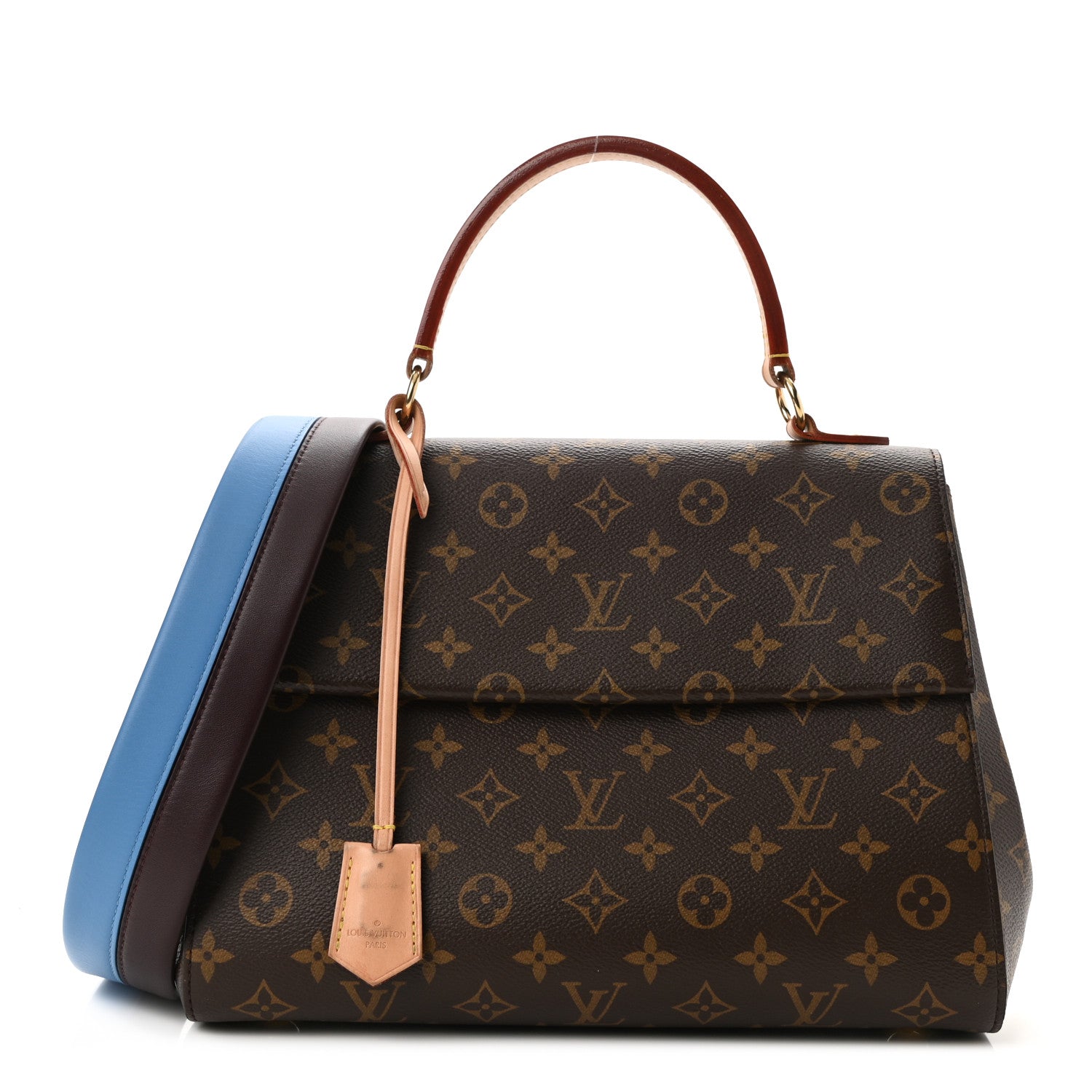 Louis Vuitton Monogram Cluny MM Blue Glacial 1 of 9