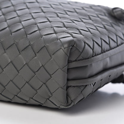 Bottega Veneta Nappa Intrecciato Pillow Crossbody Messenger Light Grey 11 of 11