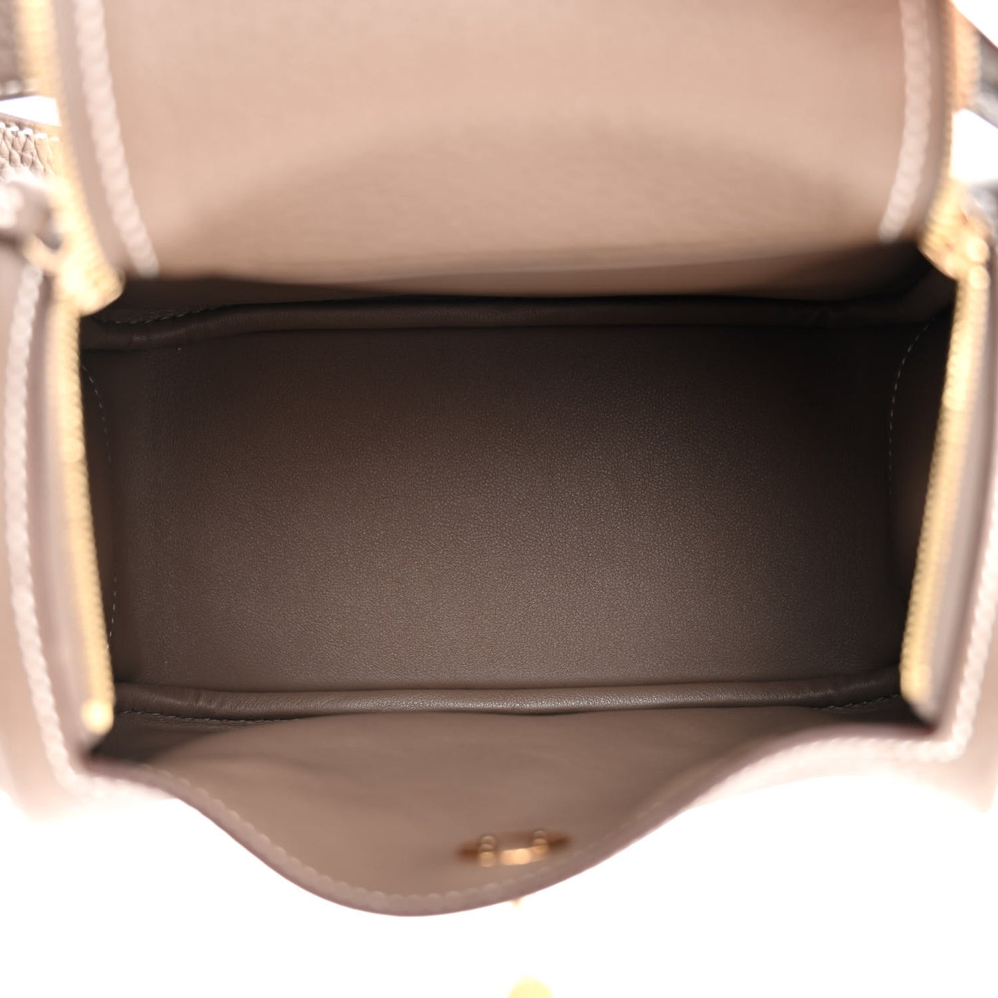 Taurillon Clemence Mini Lindy 20 Etoupe