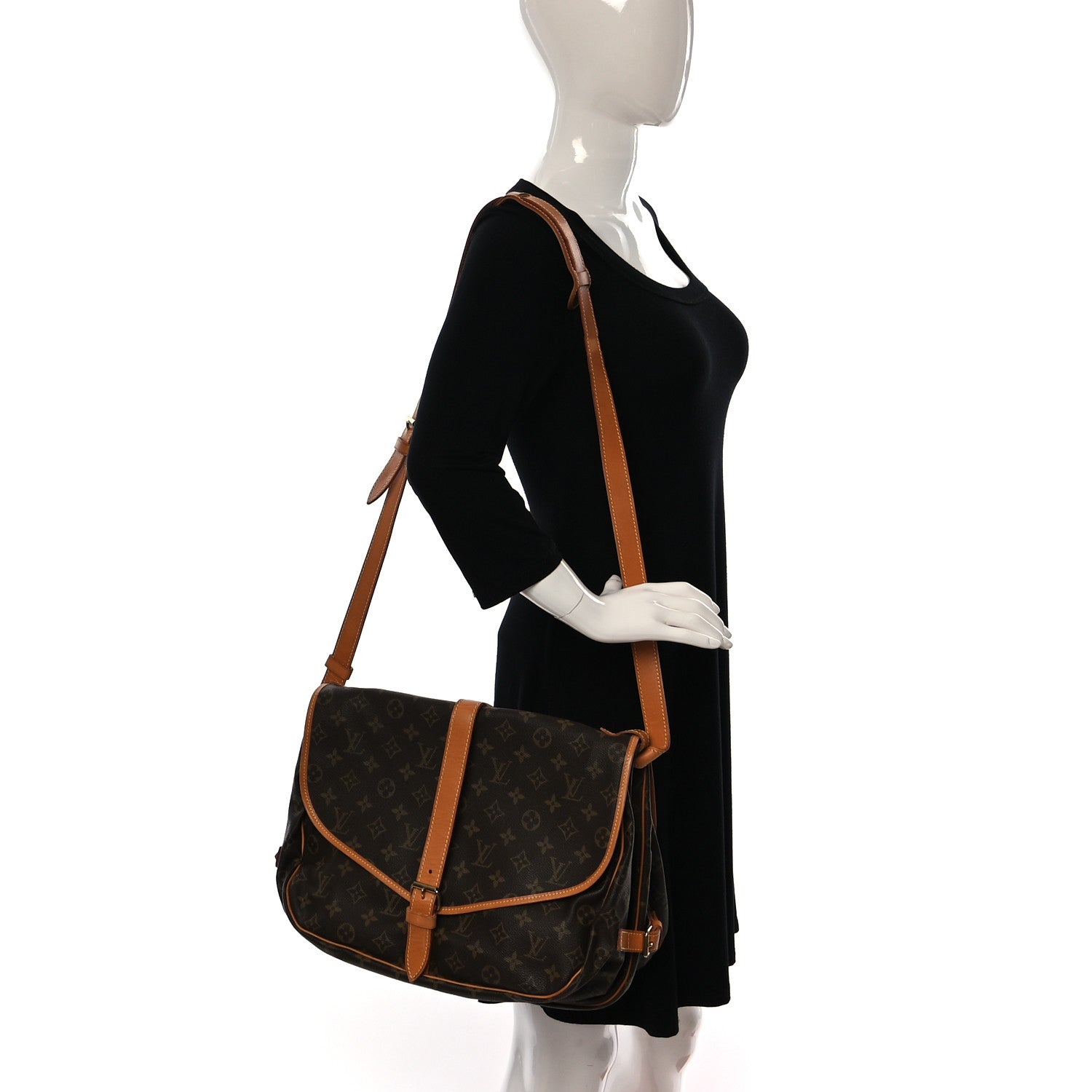 Louis Vuitton Monogram Saumur 35 3 of 27