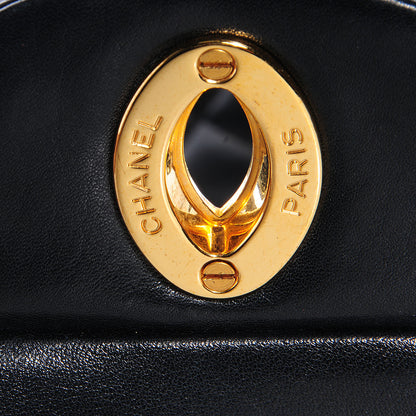 Chanel Lambskin XL Jumbo Flap Black 5 of 10