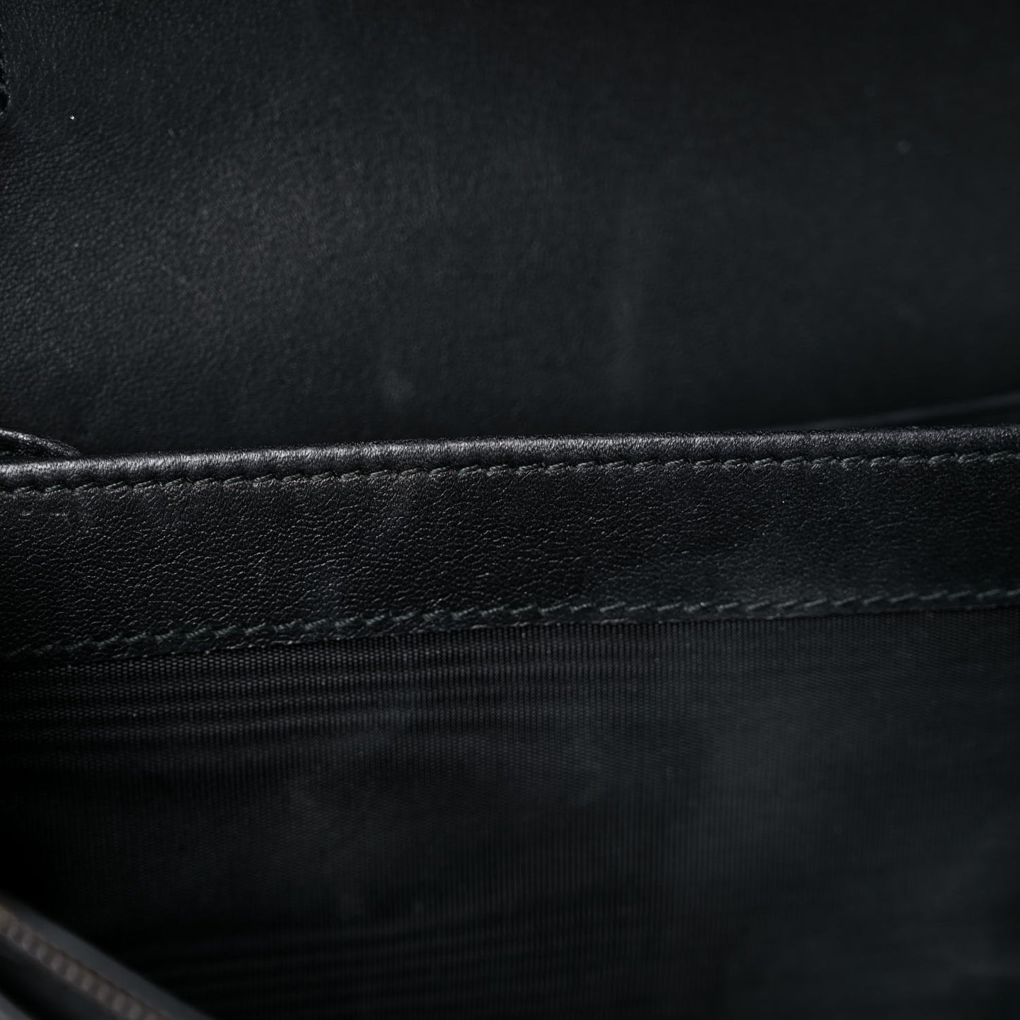 Velvet Matelasse GG Marmont Chain Wallet Black