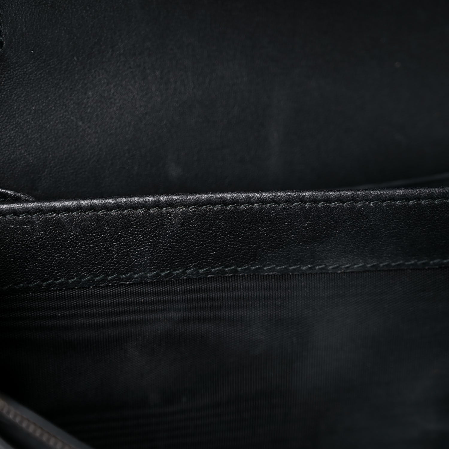 Gucci Velvet Matelasse GG Marmont Chain Wallet Black 14 of 24