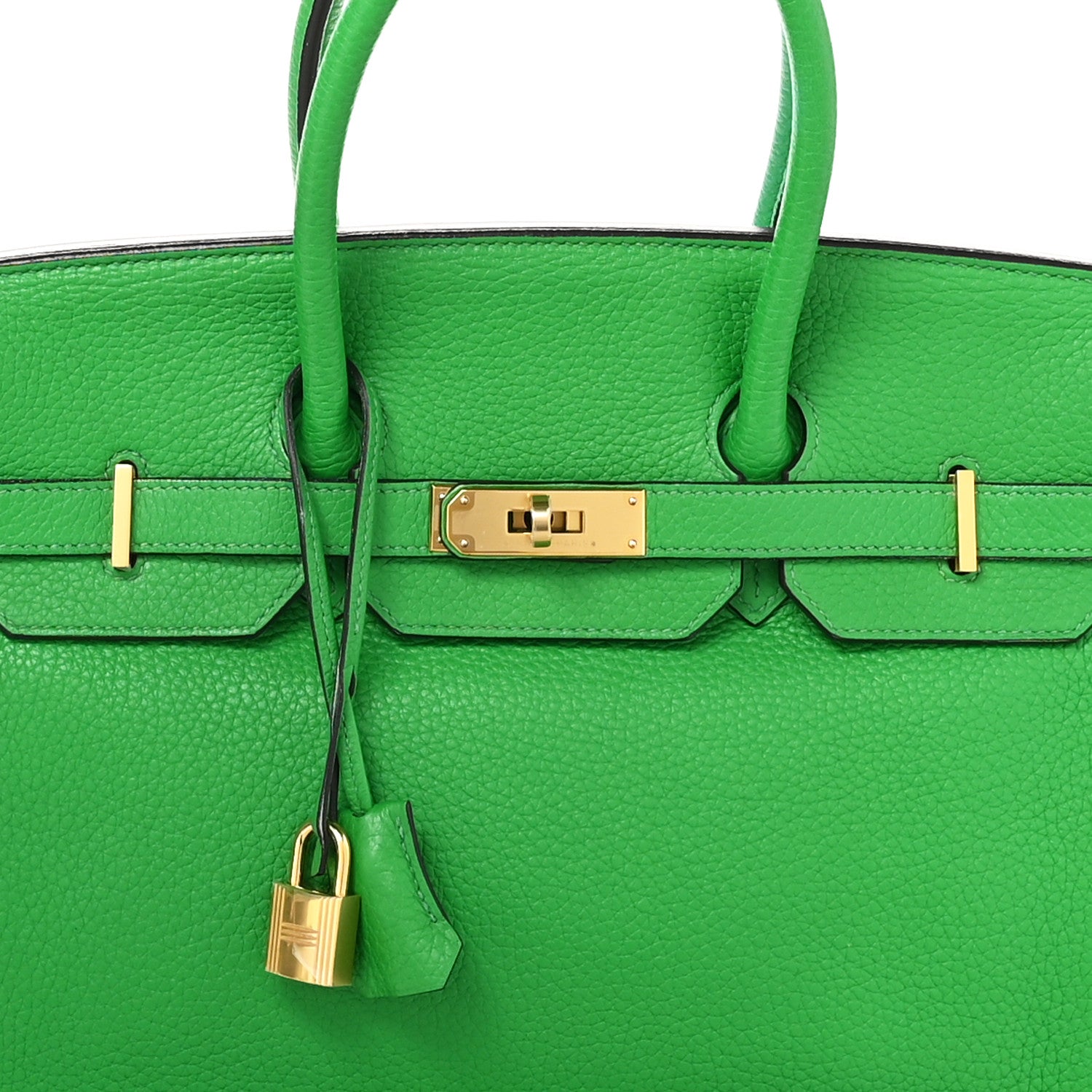 Hermes Togo Birkin 35 Bambou 8 of 12