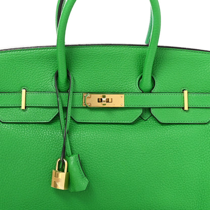 Hermes Togo Birkin 35 Bambou 8 of 12