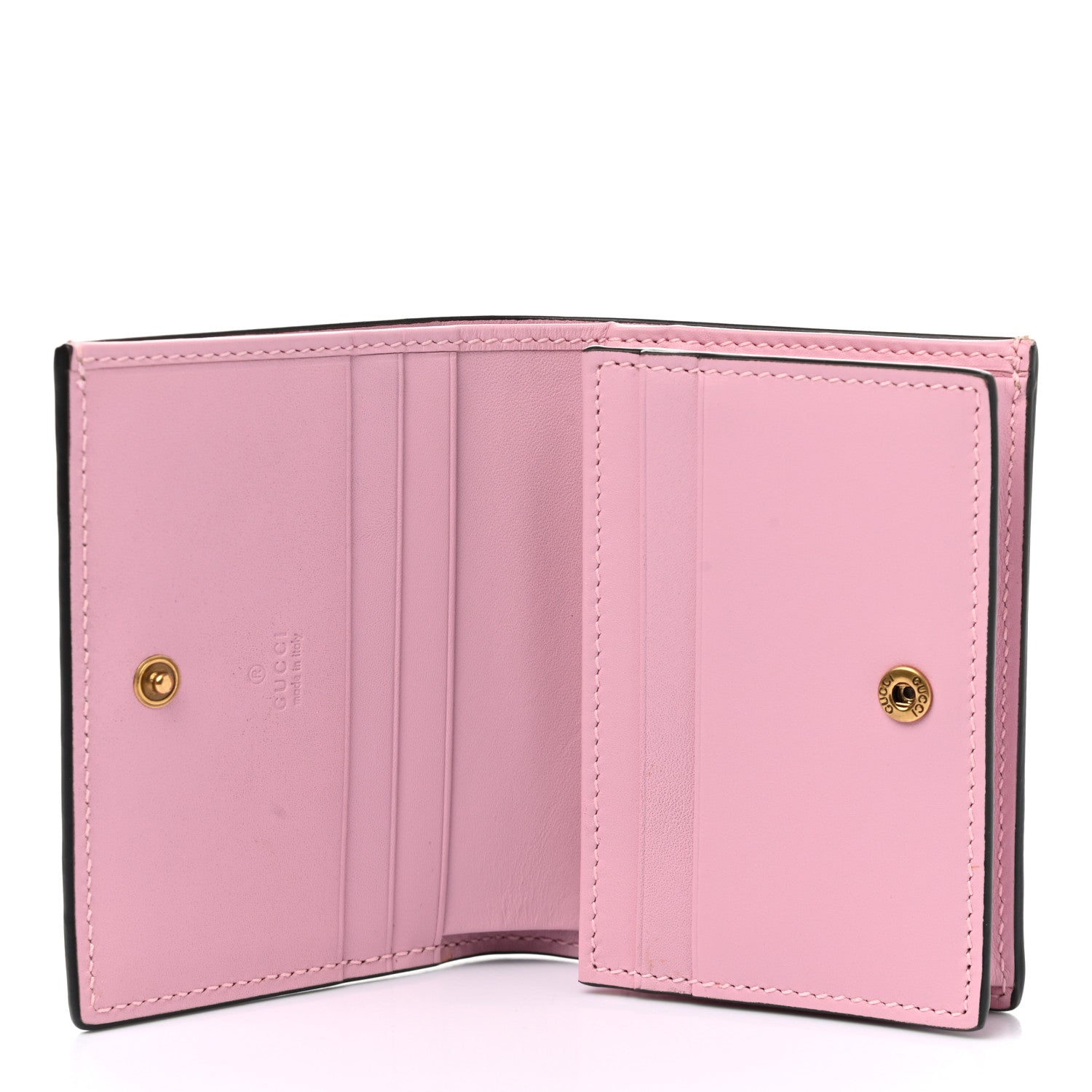 Gucci GG Supreme Monogram Strawberry Card Case 5 of 8