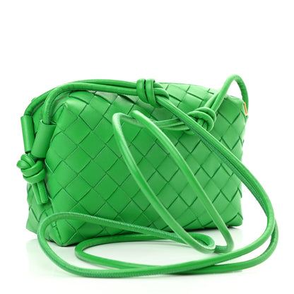 Bottega Veneta Nappa Intrecciato Mini Loop Camera Bag Parakeet 3 of 9
