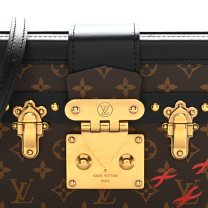 Louis Vuitton Monogram Petite Malle Black 9 of 12