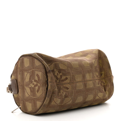 Chanel Nylon Travel Crossbody Bag Brown 4 of 13