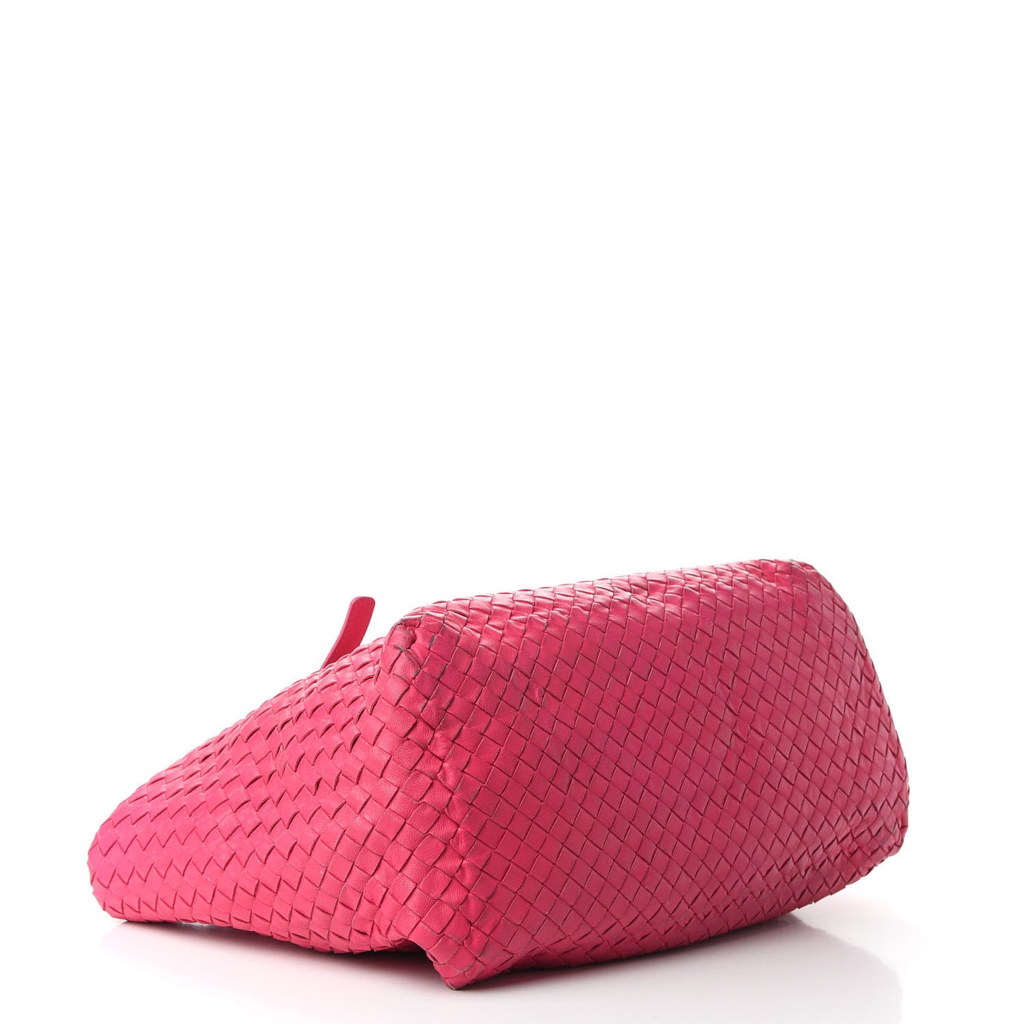 Nappa Intrecciato Medium Seamless Tote Fuchsia