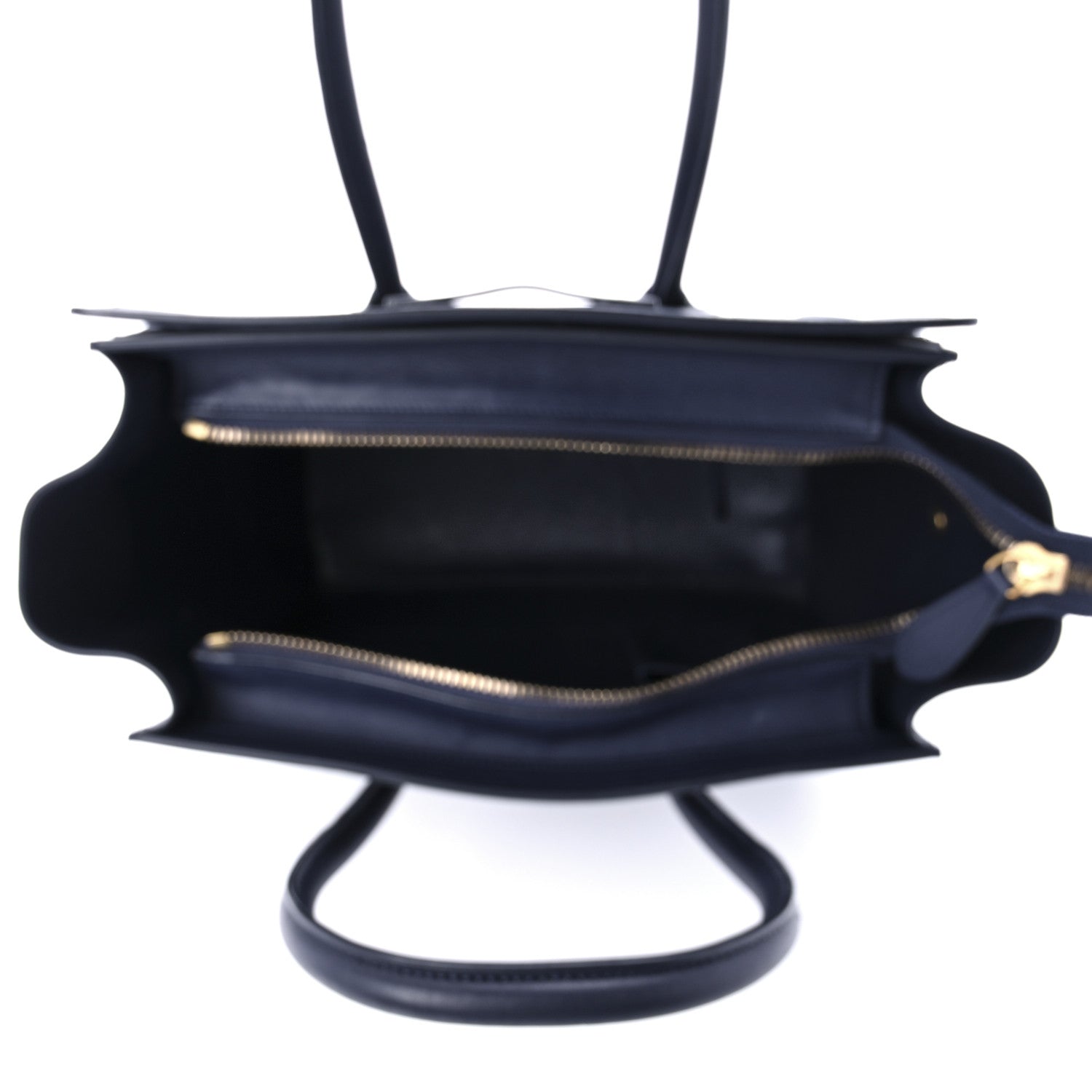 Celine Smooth Calfskin Micro Luggage Navy Blue 5 of 11