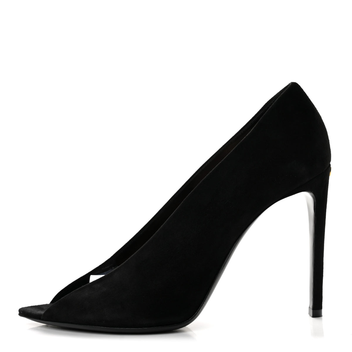 Suede Révélé 105mm Pumps 38.5 Black