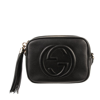 Gucci Pebbled Calfskin Small Soho Disco Bag Black 1 of 7