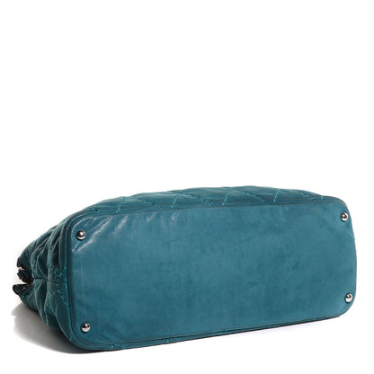 Chanel Iridescent Calfskin Quilted Small Sea Hit Turquoise 4 of 7