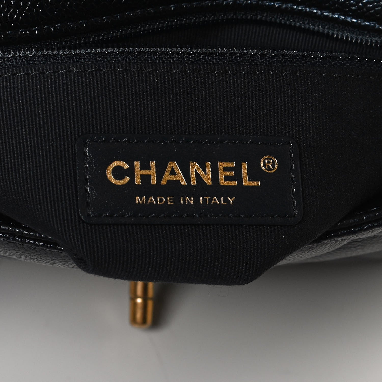 Chanel Iridescent Caviar Quilted Mini My Perfect Flap Black 6 of 11