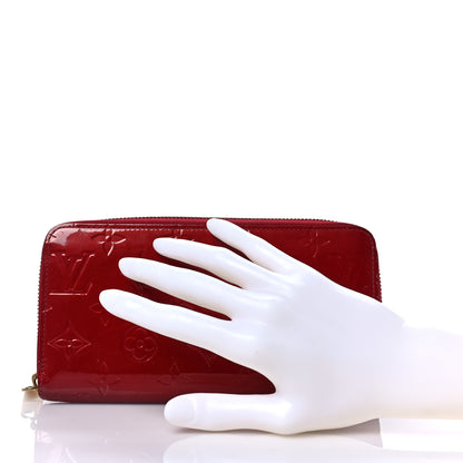 Louis Vuitton Vernis Zippy Wallet Pomme D'Amour 2 of 7