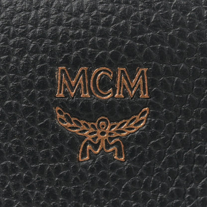MCM Grained Calfskin Medium Milla Tote Phantom Grey 7 of 12