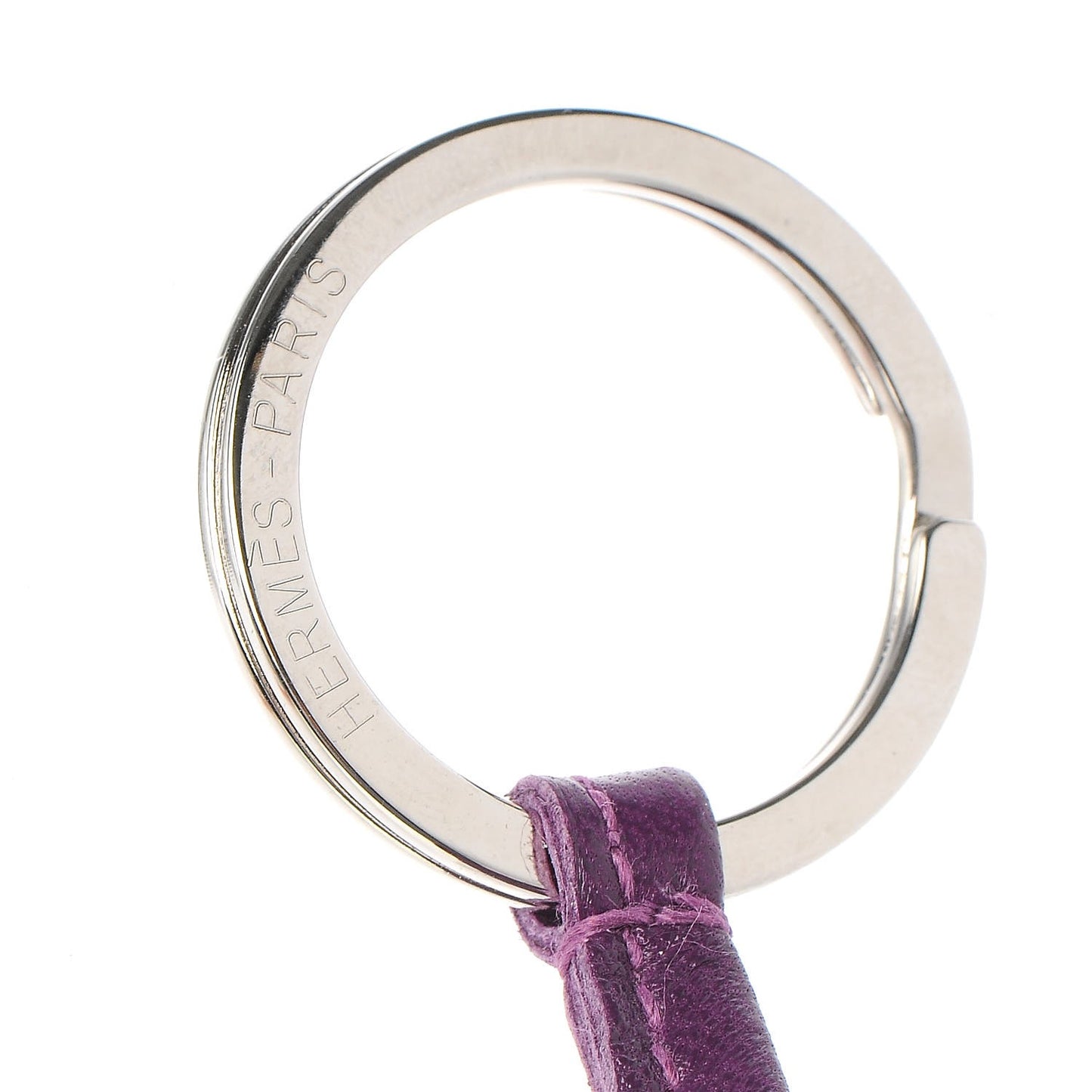 Lambskin Carmen Tassel Key Holder Violet
