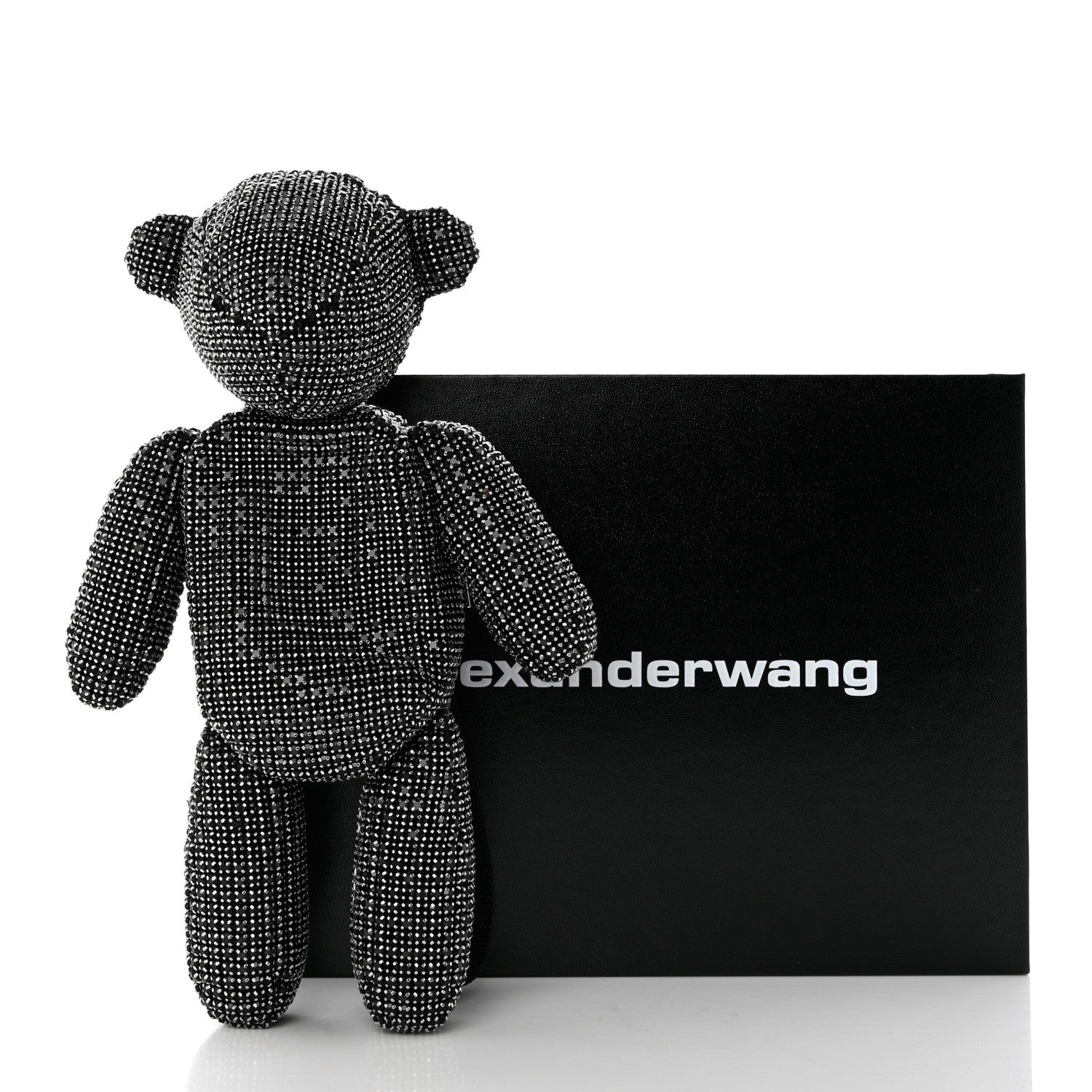 Alexander Wang Crystal Mesh Beiress Wristlet Black 8 of 8