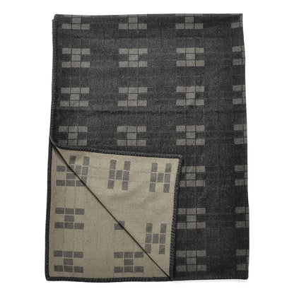 Hermes Wool Cashmere Blanket Black 2 of 6
