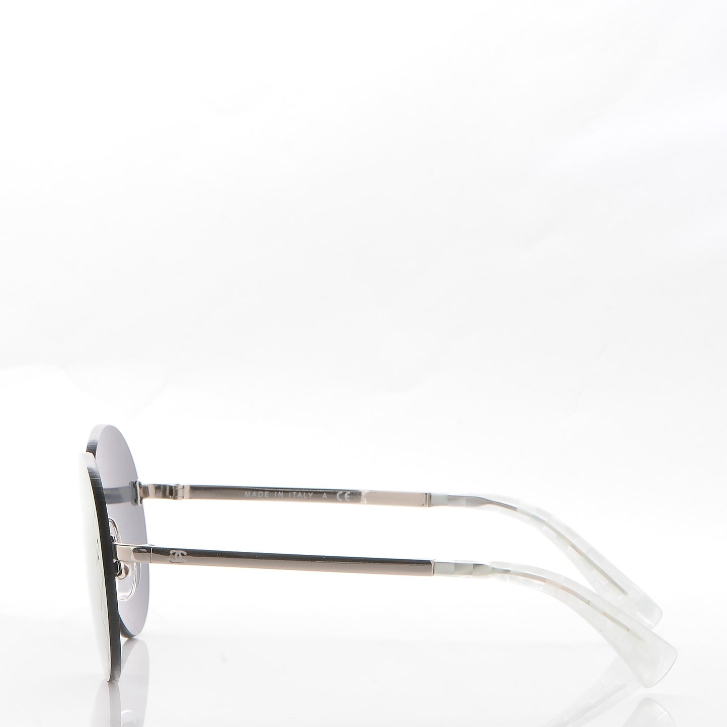 Mirrored Round Sunglasses 4216 Purple