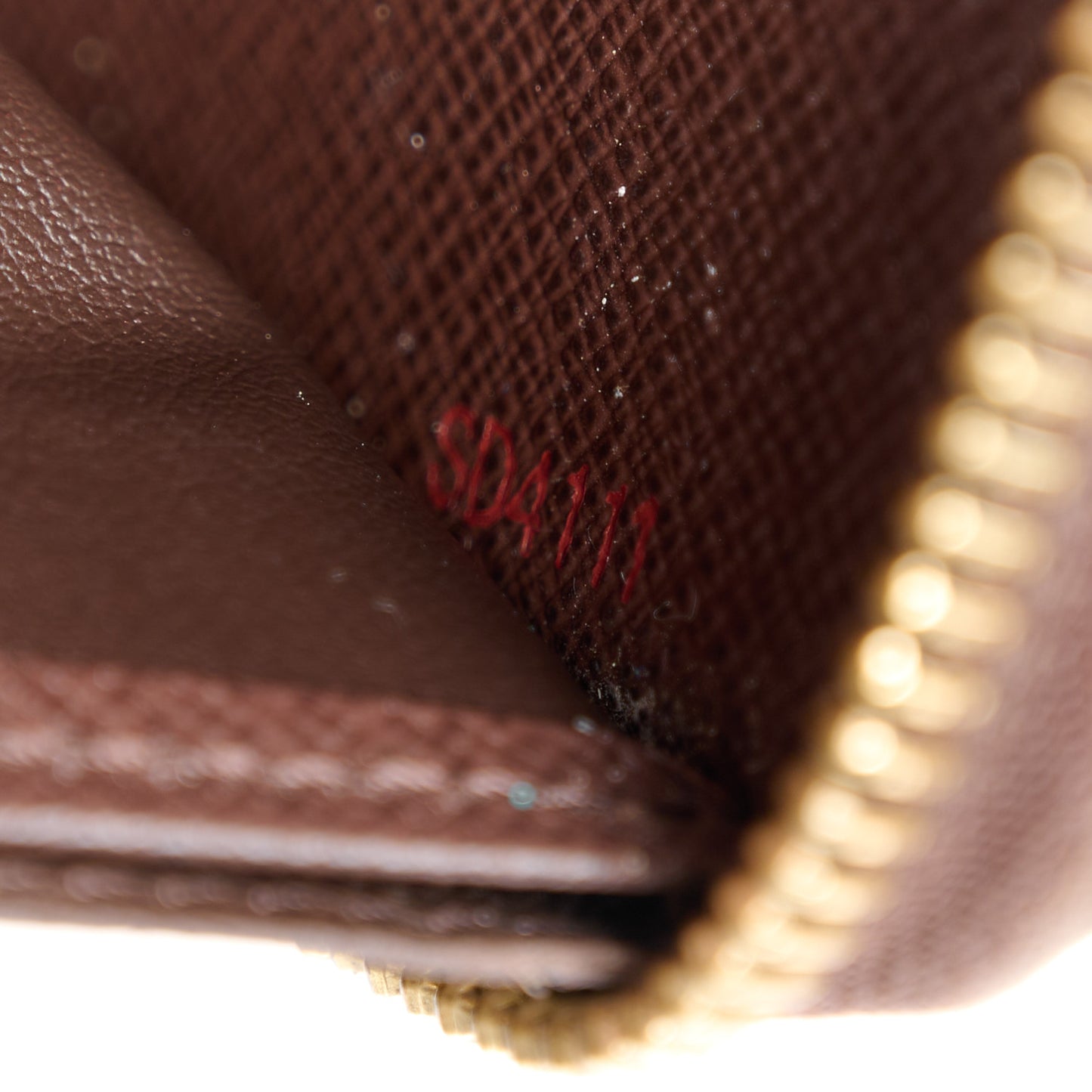 Damier Ebene Zippy Wallet