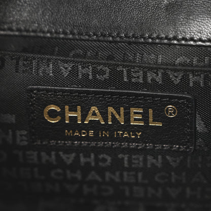 Chanel Lambskin Quilted Mini Chocolate Bar Camellia Flap Black 11 of 19