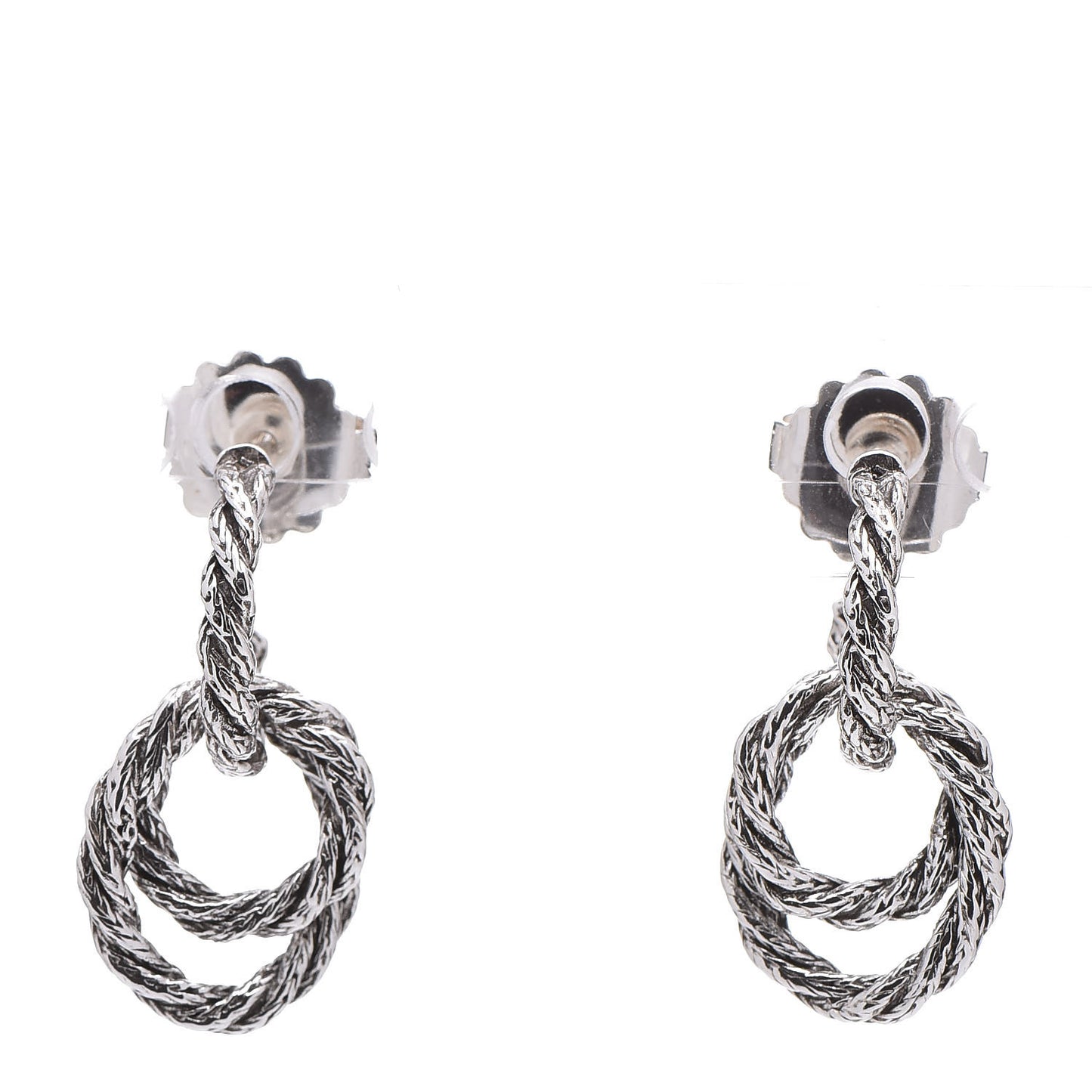 JOHN HARDY Sterling Silver Small Double Hoop Earrings