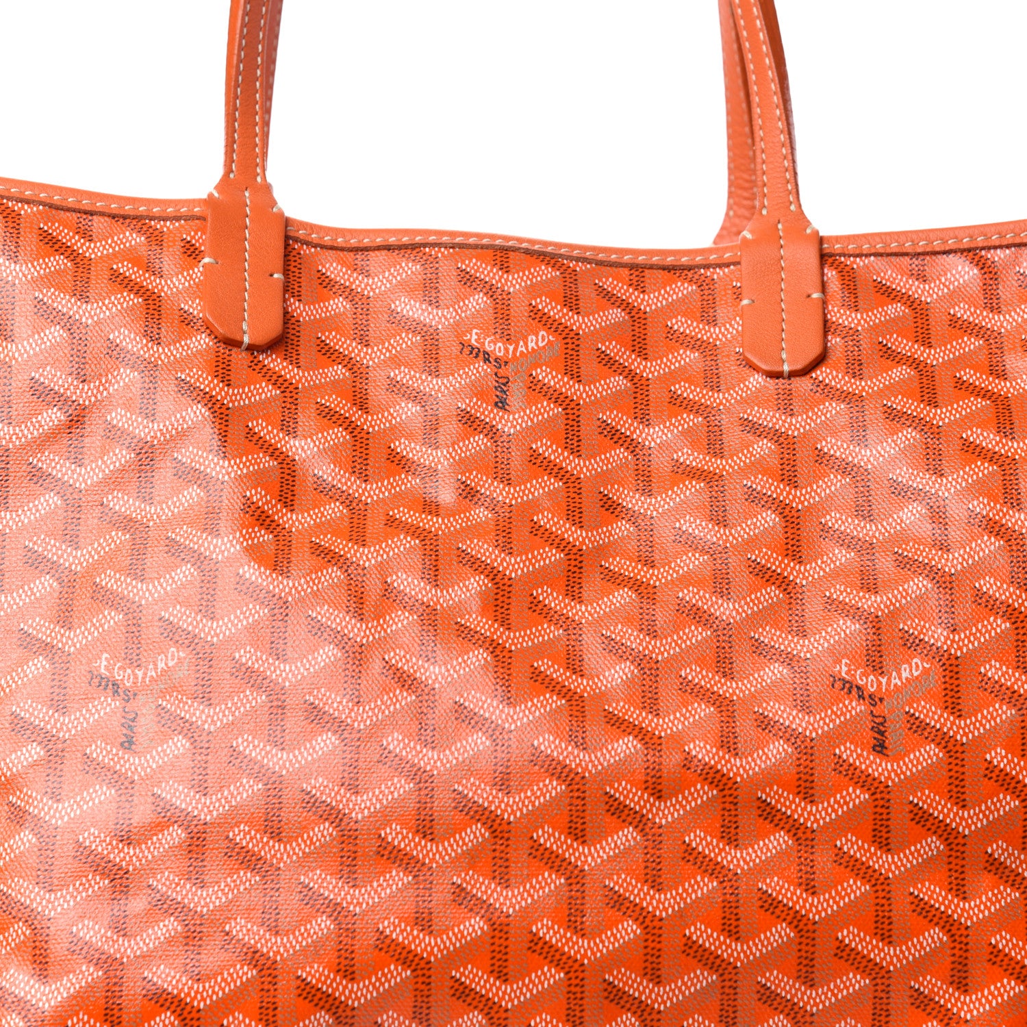 Goyard Goyardine Saint Louis PM Orange 9 of 9