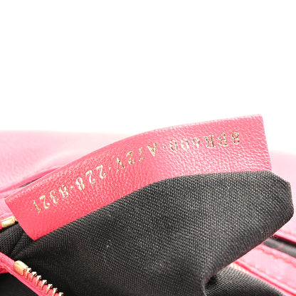 Fendi Nappa FF 1974 Embossed Baguette Lampone 7 of 9