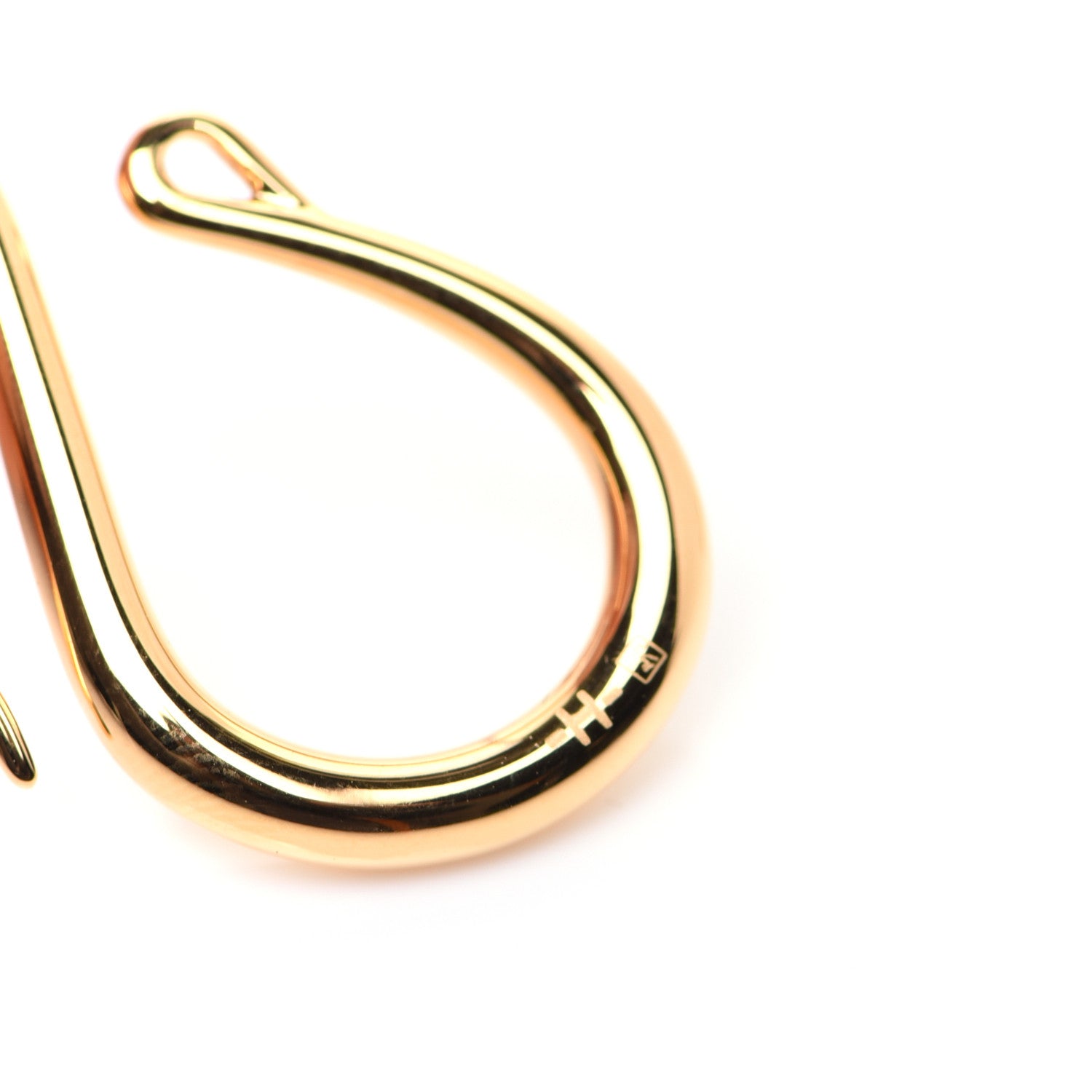 Hermes Swift O'Maillon Earrings Black 7 of 8