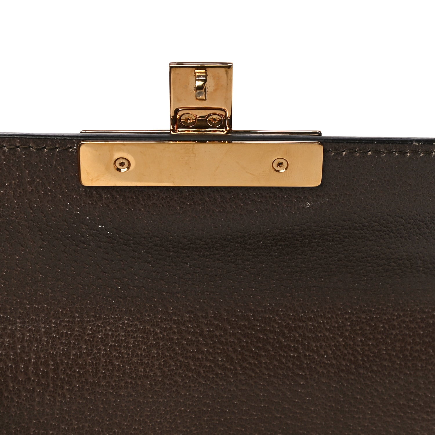 Gucci GG Supreme Monogram Tian Small Padlock Shoulder Bag Beige Multicolor New Acero 8 of 8