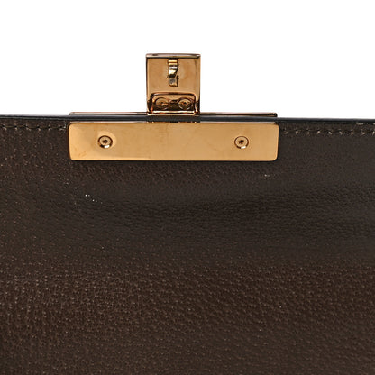 Gucci GG Supreme Monogram Tian Small Padlock Shoulder Bag Beige Multicolor New Acero 8 of 8