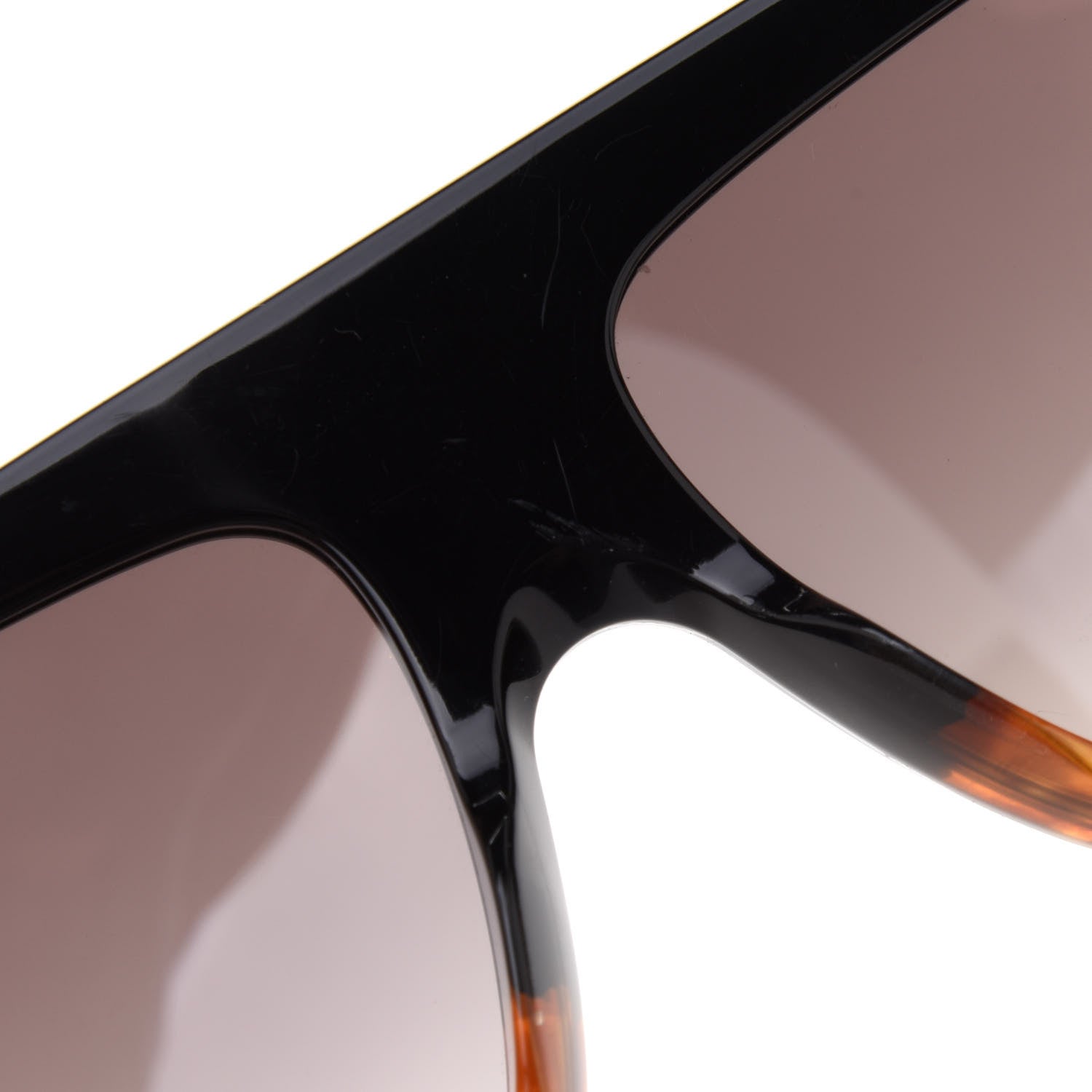 Celine Shadow Sunglasses CL 4001IN Black Havana 8 of 8