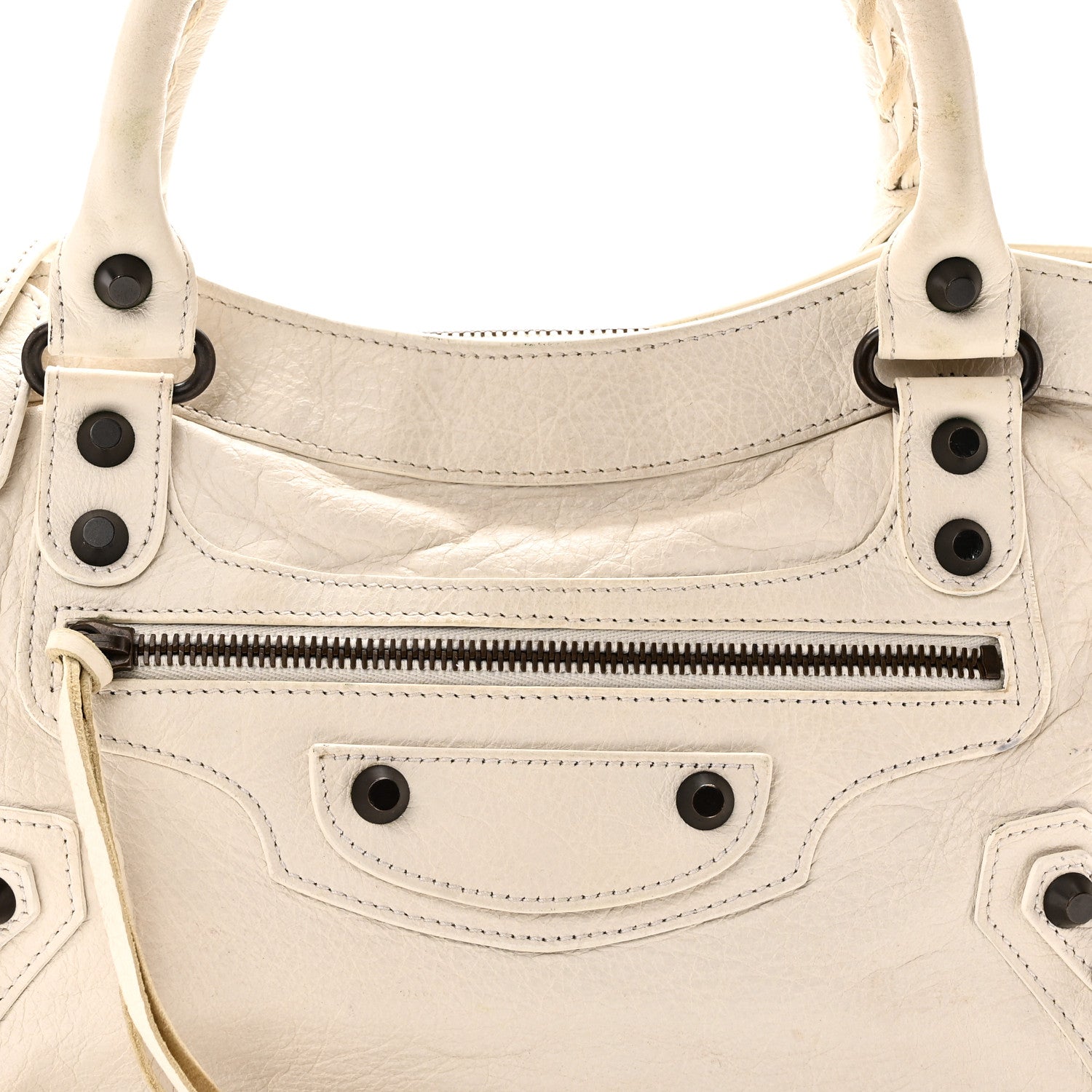 Balenciaga Agneau Classic Hardware First White Light 8 of 10