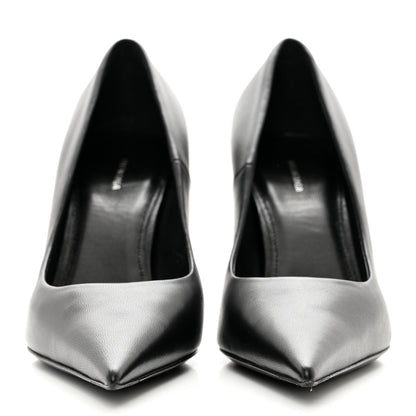 Balenciaga Nappa Square Knife 80mm Pumps 36 Black 2 of 9