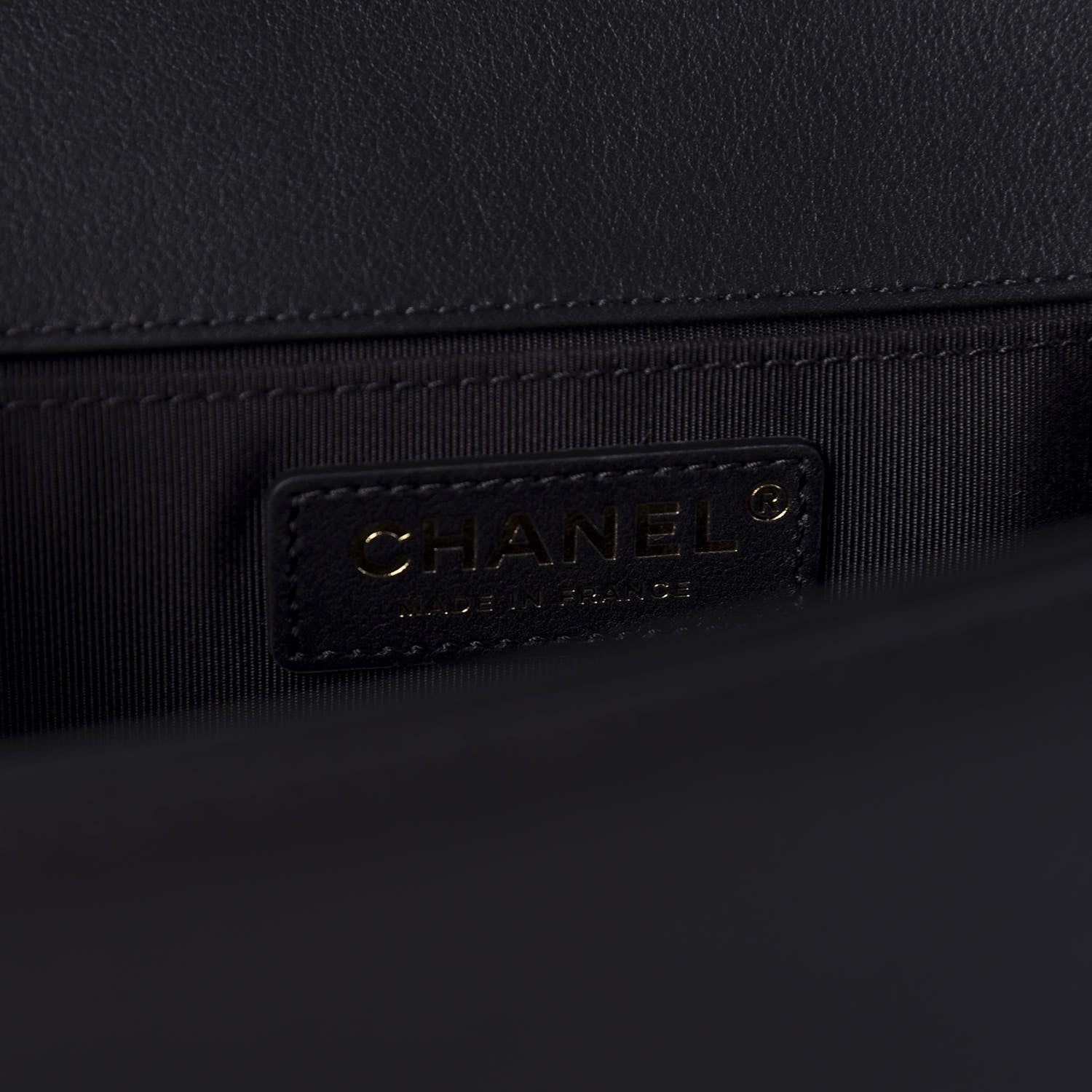 Chanel Calfskin Medium Boy Logo Top Handle Flap Black 8 of 11