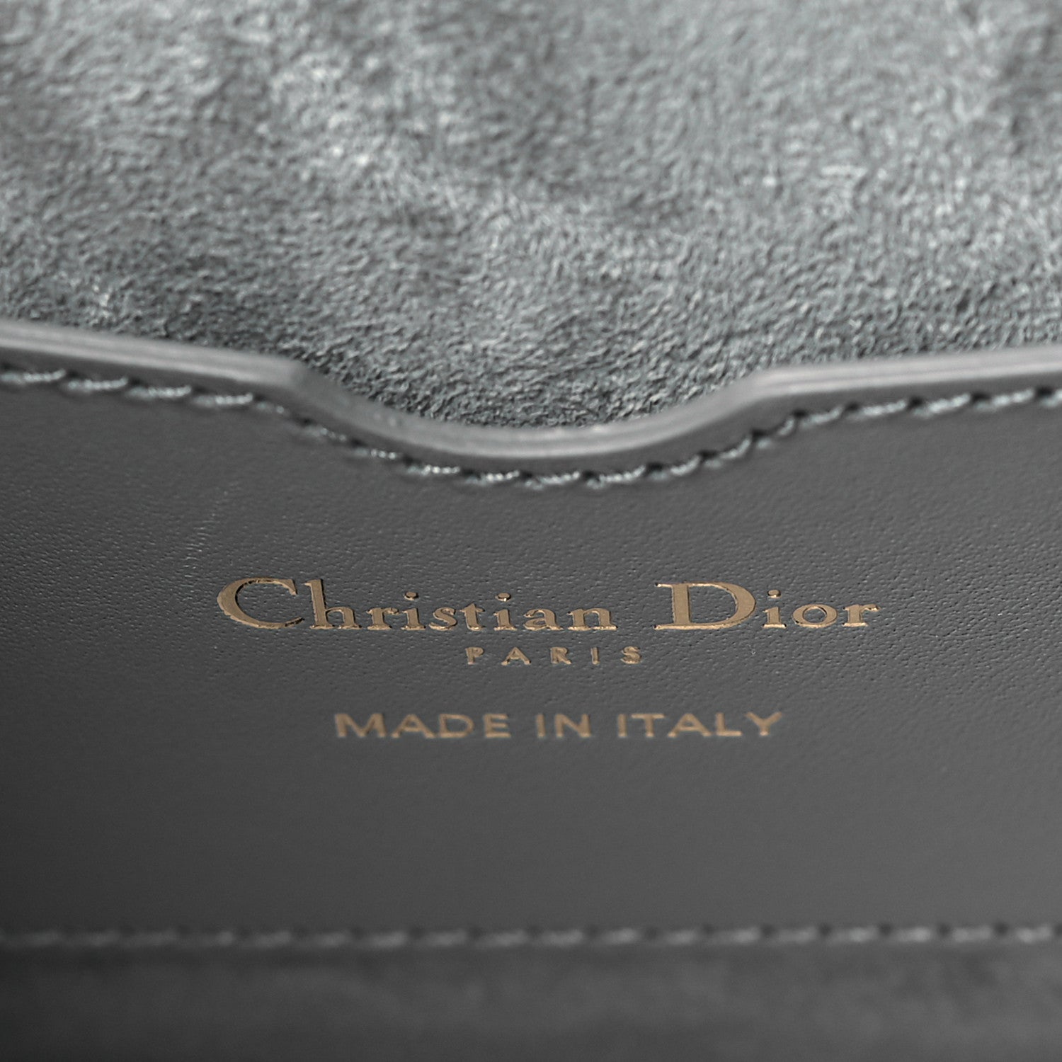 Christian Dior Box Calfskin Medium Bobby Flap Gray 6 of 9