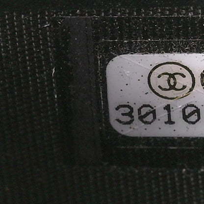 Chanel Caviar Quilted Large Boy Gusset Flap Wallet Black 9 of 13