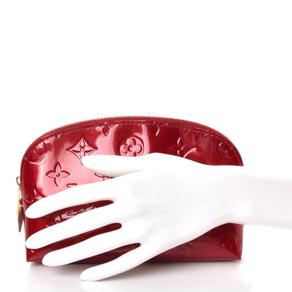 Louis Vuitton Vernis Cosmetic Pouch Pomme D'Amour 2 of 6