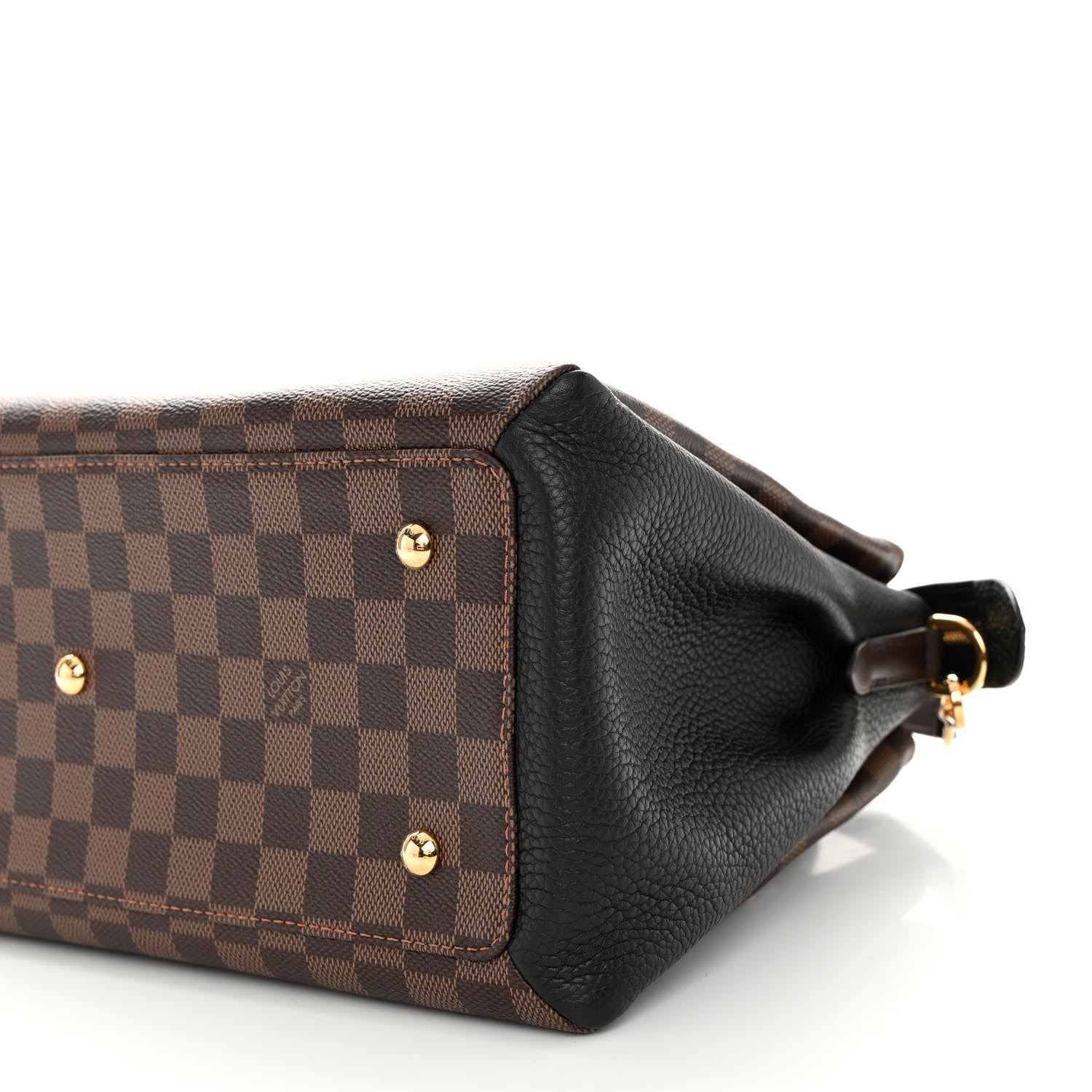 Louis Vuitton Cuir Taurillon Damier Ebene Normandy Black 10 of 10
