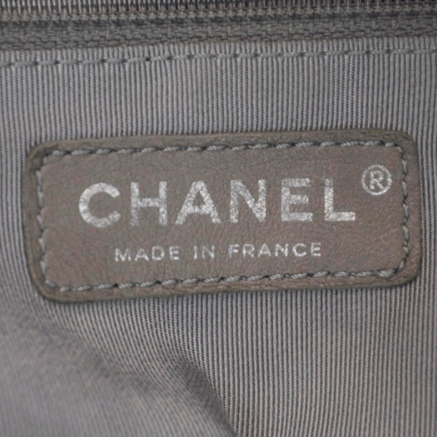 Chanel Leather Quilted Surpique Carryall Black 7 of 8
